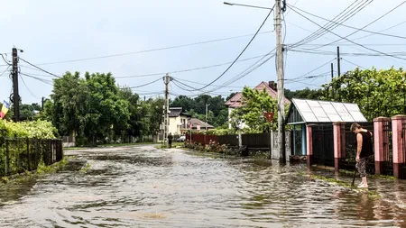 Cod galben de inundații în 12 județe. Ce râuri sunt vizate de avertizarea hidrologică