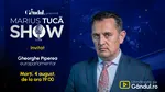 Marius Tucă Show începe marți, 4 august, de la ora 19.00, live pe Gândul. Invitat: Gheorghe Piperea