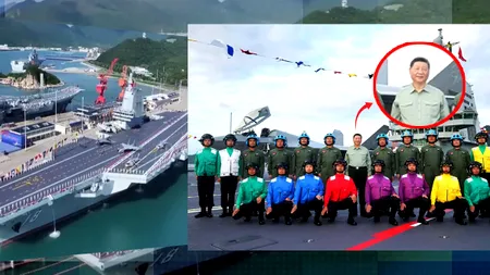Cel mai DUR adversar naval al SUA din Pacific a fost pus în funcțiune. Portavionul Fujian confirmă ambițiile Chinei