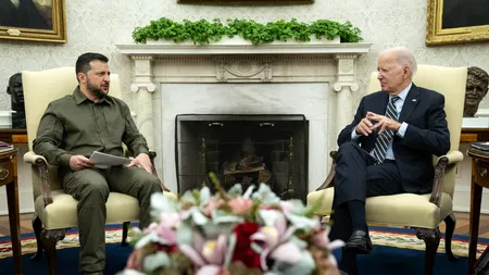 VIDEO | Joe Biden i-a promis lui Zelenski mult râvnitele tancuri ABRAMS. Ce i-a transmis președintele SUA lui Volodimir Zelenski?