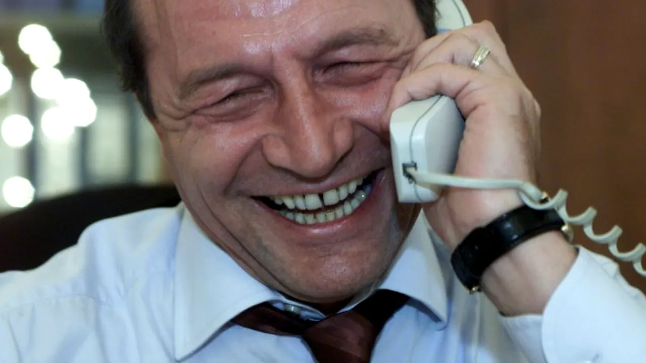 Băsescu despre telefonul de la STS: 