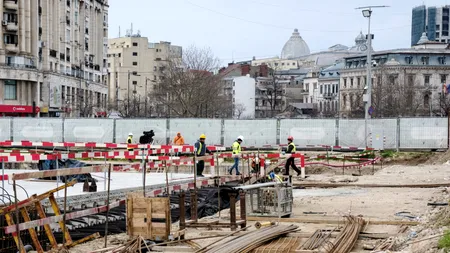 Lucrările de refacere a Planşeului Unirii au depășit pragul de 60%. Primul tronson a fost finalizat