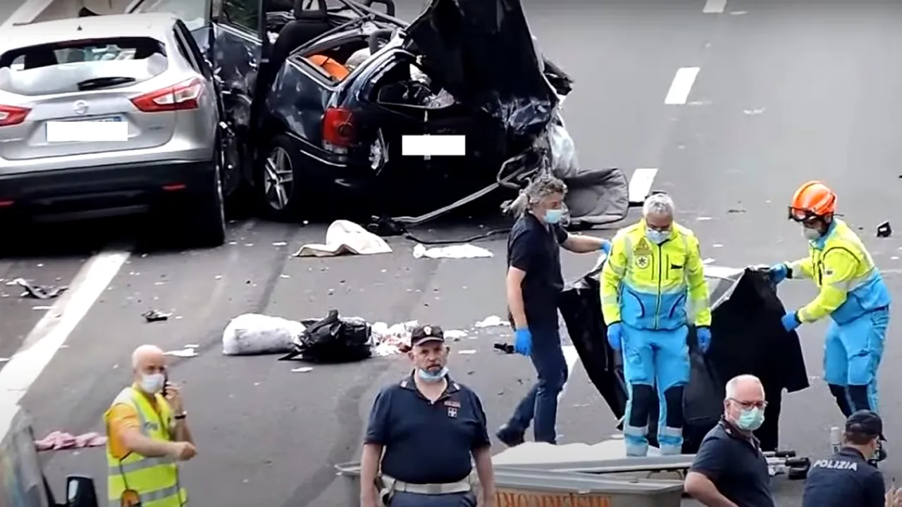 MĂRTURII. Ce se întâmplă cu românul care a provocat accidentul din Italia în care și-au pierdut viața patru persoane. Mesajul postat de acesta pe Facebook - FOTO/VIDEO