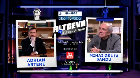 🎭 Mihai Gruia Sandu, invitat la „Altceva cu Adrian Artene”: „După 35 de ani, se întoarce Arlechino”