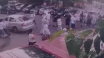 Imagini HALUCINANTE în fața Spitalului Universitar din București. Bătaie cu cuțite între două familii. Șase persoane arestate, alte 18 sancționate