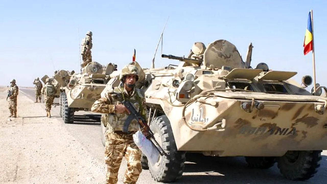 Trei militari români au fost răniți în Afganistan în urma exploziei unei mașini-capcană