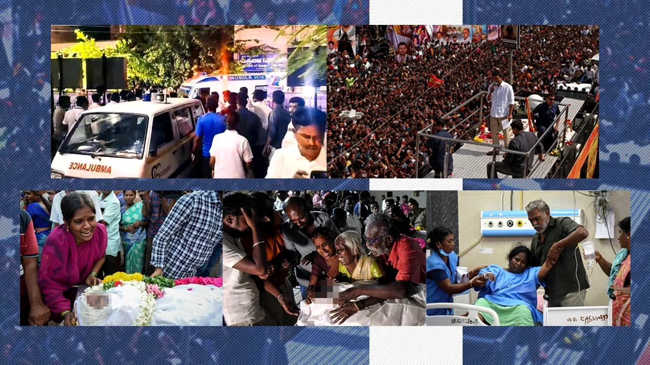 Miting politic sângeros în sudul Indiei. Zeci de bărbați, femei și copii au murit STÂLCIȚI și SUFOCAȚI la parada electorală a unui celebru actor