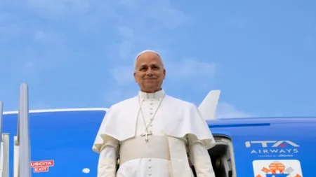 Președintele Erdogan l-a întâmpinat pe Papa Leon al XIV-lea cu o ceremonie oficială