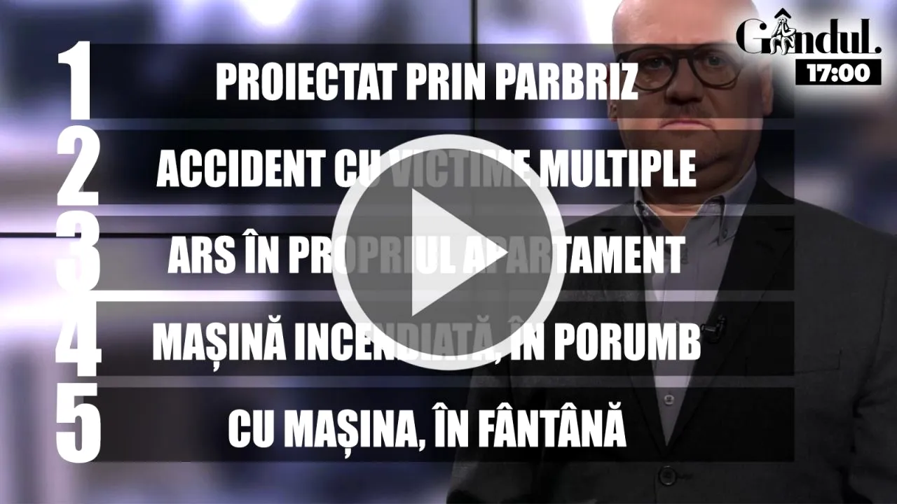 GÂNDUL NEWS. Incendiu puternic într-un bloc din municipiul Pitești