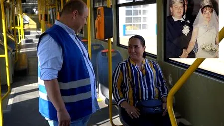 Povestea controlorului STB care s-a căsătorit cu o tânără pe care a amendat-o într-un tramvai. „Pot să spun că a fost dragoste la prima vedere” (VIDEO)