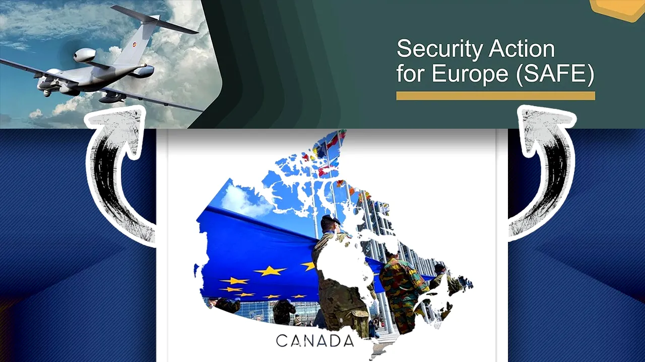 Canada devine prima țară non-UE care aderă la programul SAFE. Canadienii pot cere împrumuturi pentru a cumpăra drone, rachete și muniție