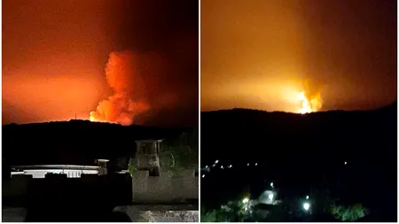 Explozie la un depozit de armament din Bulgaria. Autoritățile verifică inclusiv ipoteza unei ingerințe externe