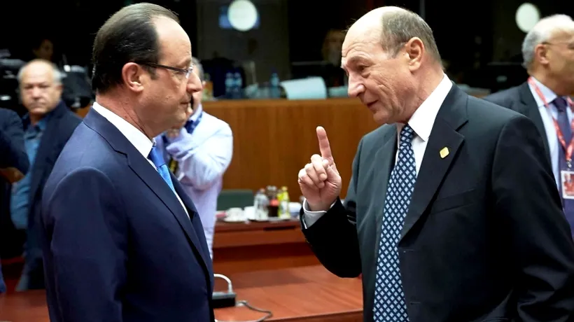 Înainte de Crimeea, Traian Băsescu i-a făcut o PROMISIUNE MILITARĂ lui Francois Hollande. Pe urmă, s-a răzgândit 