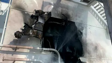 O navă din Republica Moldovă, lovită de un obuz în Marea Neagră. Echipajul e format din marinari ruși