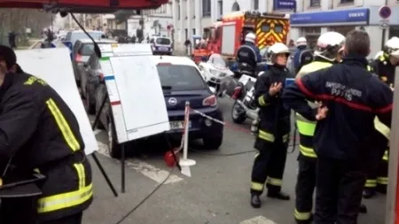 Imaginea care apare pe site-ul Charlie Hebdo, după atentatul terorist de azi dimineață