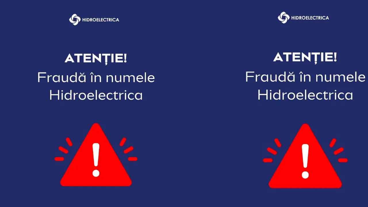 Hidroelectrica, AVERTISMENT către clienți: 