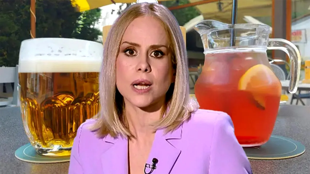 Ce trebuie să bem pe caniculă, potrivit Mihaelei Bilic. Nici apă, nici suc, nici bere, ci...