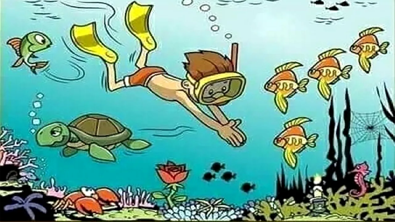 Test de LOGICĂ exclusiv pentru genii | Găsiți cele 5 greșeli din această poză, în cel mult 25 de secunde!