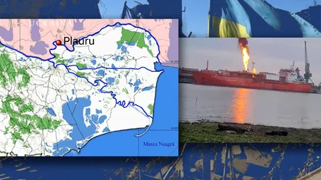 Ruşii au bombardat iar infrastructura ucraineană de la graniţele cu România. La Plauru au căzut fragmente de dronă. Două avioane F-16 au decolat de la Fetești