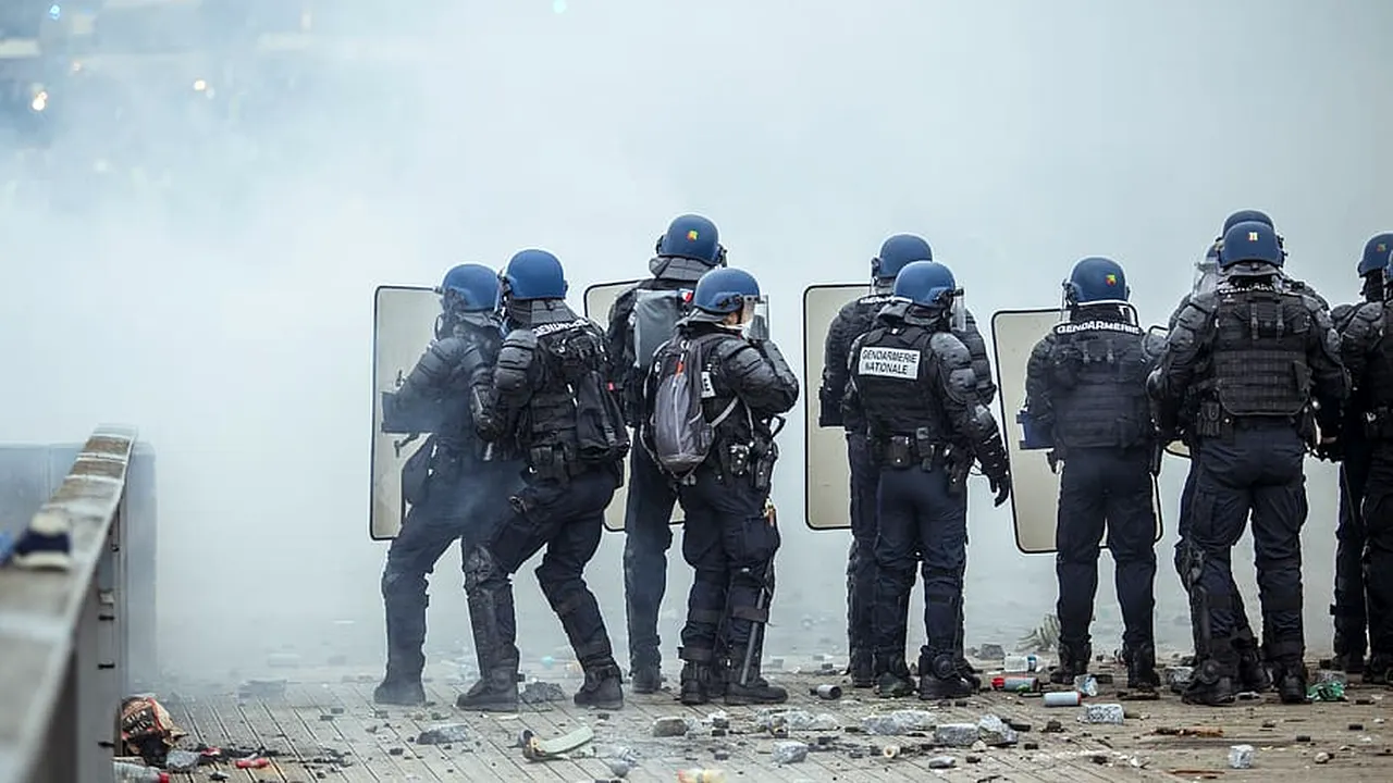 INTERNAȚIONAL. Arde și Parisul - gaze lacrimogene, cocktailuri Molotov, mașini incendiate! Violența din America, exportată în Europa