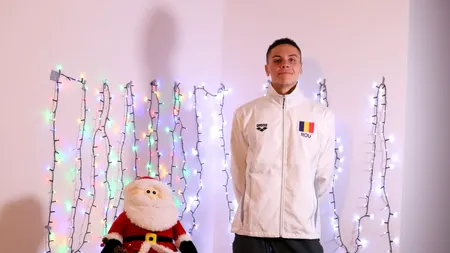 David Popovici păstrează și acum un cadou primit în copilărie de la Moș Crăciun!