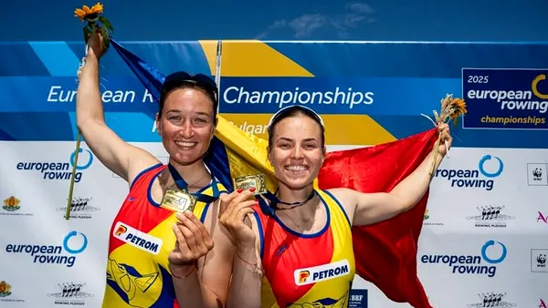 A învins MATURITATEA! Simona Radiș și Magdalena Rusu sunt „reginele” Europei, la canotaj. „Ne gândim și la Los Angeles”