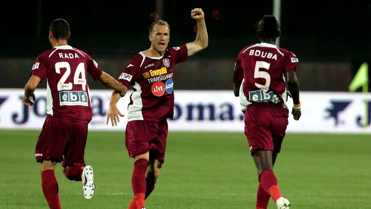 CFR - SLOVAN LIBEREC 1-0 în turul trei preliminar al CHAMPIONS LEAGUE 2012-2013