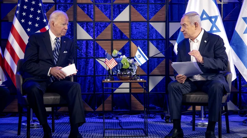 AXIOS.COM: Biden i-a transmis în privat lui Netanyahu că nu încearcă să îl înlăture de la putere