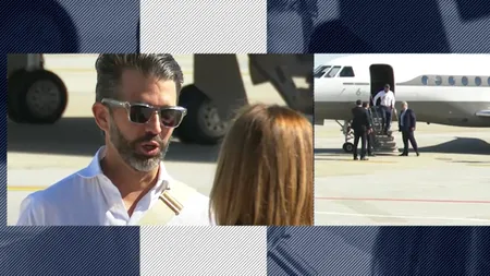 Donald TRUMP Jr. a sosit la București / Fiul fostului președinte al SUA participă la evenimentul Trump Business Vision