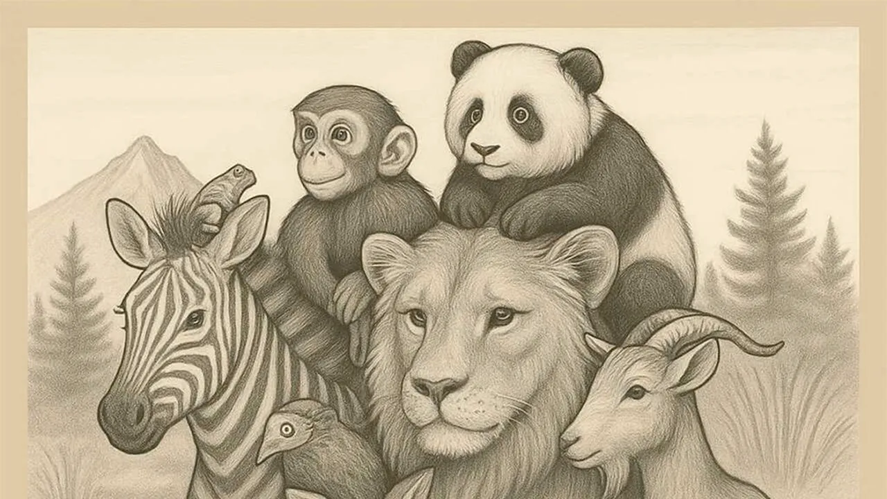 TEST | Ai IQ-ul lui Nikola Tesla dacă știi câte animale sunt, de fapt, în această fotografie