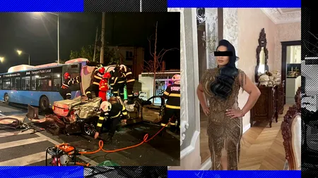 VIDEO: Accidentul din Sibiu în care Geanina, o tânără de 30 de ani, a murit pe loc a fost surprins de camerele de supraveghere. „Făceau întrecere!”