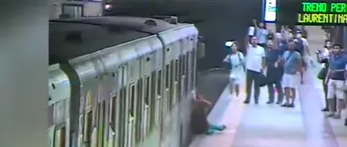 O femeie a fost târâtă de metrou la Roma. VIDEO cu un puternic impact emoțional