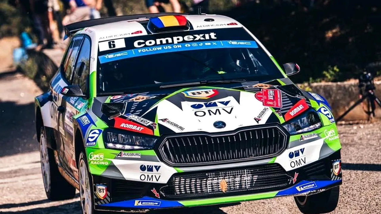 Simone Tempestini e în FORMĂ! E pe 2 în cel mai important raliu din Italia