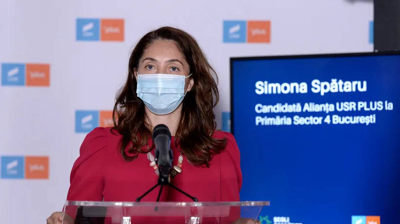 Simona Spătaru, candidatul USR-PLUS pentru Primăria Sectorului 4: Am votat pentru o primărie care să fie deschisă pentru oameni