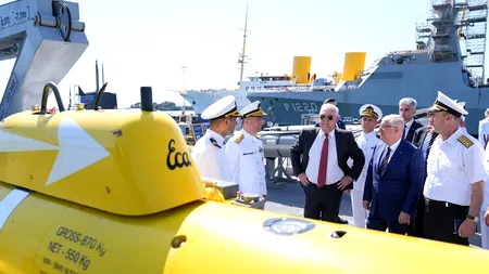 Ministrul Apărării Angel Tîlvăr (PSD), în vizită la Istanbul pentru o inițiativă comună a trei țări pentru combaterea minelor marine rusești