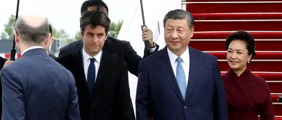 <span style='background-color: #1e73be; color: #fff; ' class='highlight text-uppercase'>EXTERNE</span> VIZITĂ ISTORICĂ: Xi Jinping a sosit la Paris pentru a discuta cu Emmanuel Macron. Viitorul păcii mondiale este în joc