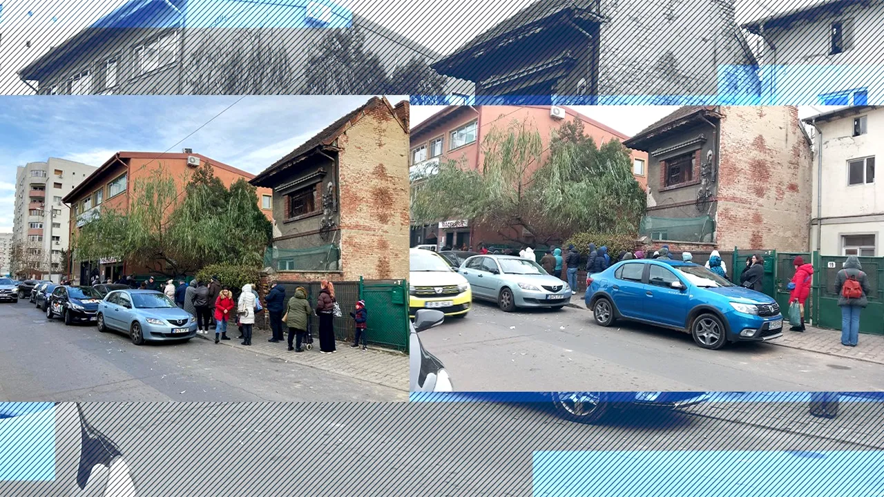 FOTO EXCLUSIV | După fix 34 de ani de la Revoluție! Pelerinaj la Măcelărie ca pe vremea lui Ceaușescu la Alimentară