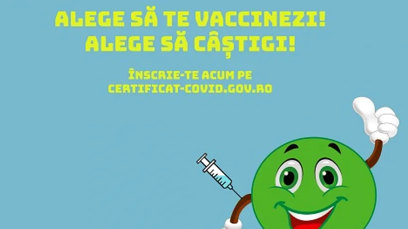 A zecea extragere săptămânală la Loteria de Vaccinare are loc duminică, 5 decembrie