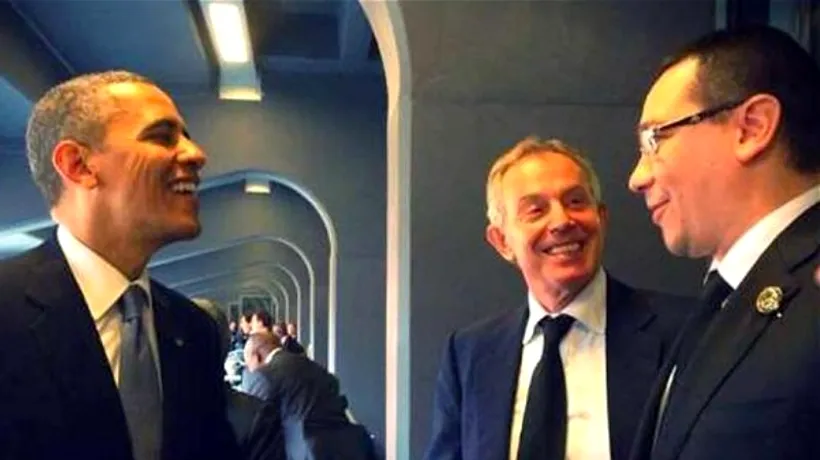 The Telegraph: Tony Blair l-a prezentat pe „potențialul client Victor Ponta lui Barack Obama. Întâlnirea s-ar putea dovedi „stânjenitoare