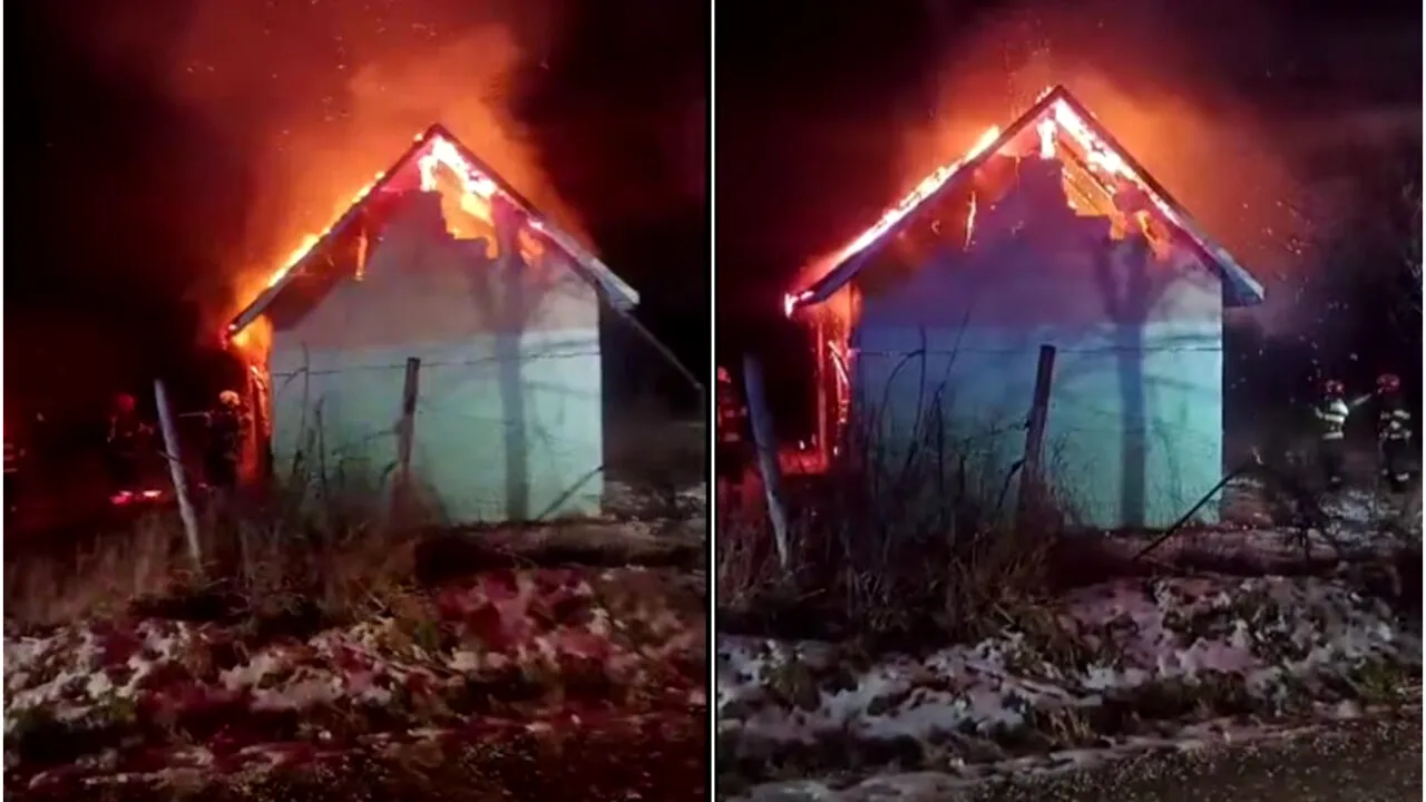 Doi frați din Bacău au fost găsiți carbonizați în casa care a luat foc