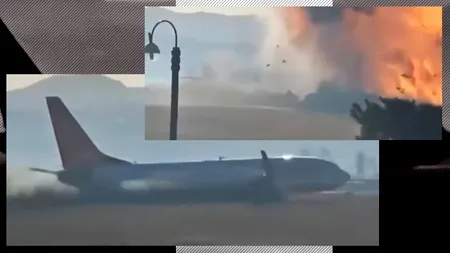 După TRAGEDIA din Coreea de Sud, un avion Air Canada a luat foc în timpul aterizării la Halifax. Ce se întâmplă cu pasagerii