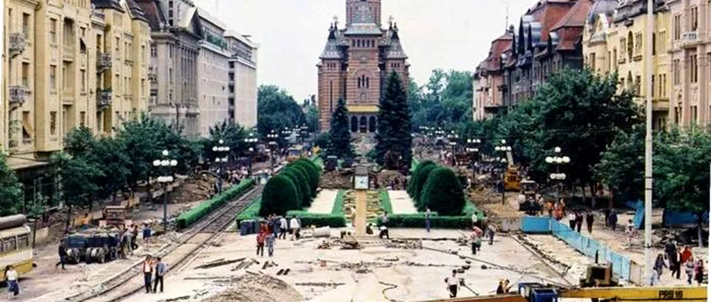 Piața unde timișorenii s-au adunat la Revoluția din 1989 va fi refăcută