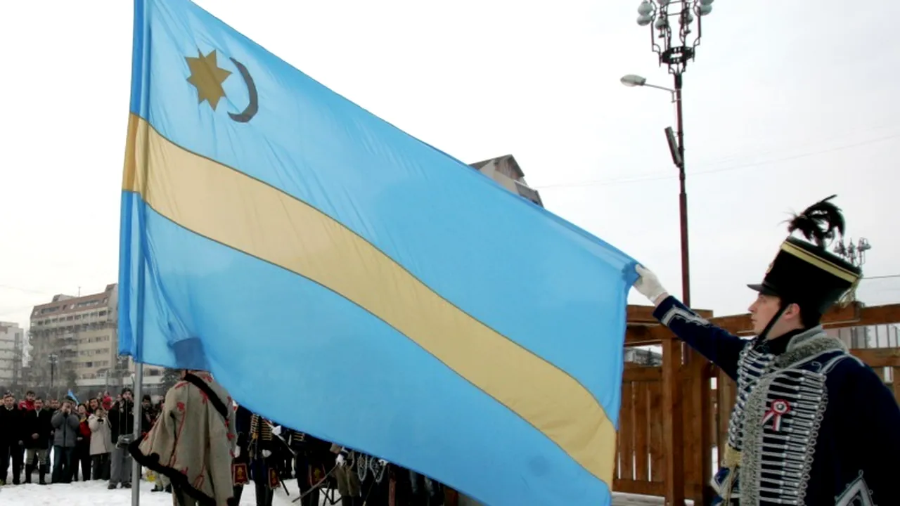 Un drapel secuiesc de dimensiuni mari va fi arborat în centrul orașului Baraolt