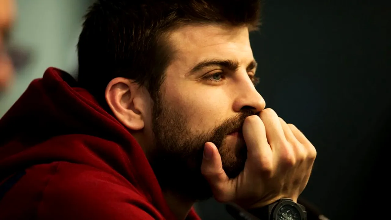 Gerard Pique a fost amendat cu 10.500 de euro, după ce a înjurat un polițist