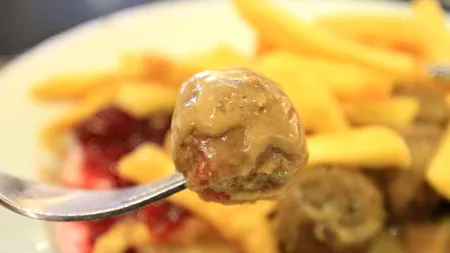 ANSVSA: Chifteluțele comercializate în magazinul IKEA din România nu conțin carne de cal