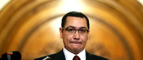 Victor Ponta dă sfaturi ANAF: Combateți evaziunea cu duritate, dar fără excese
