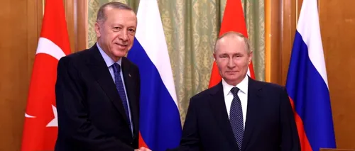 ANALIZĂ | Turcia și Rusia, echilibru instabil: ”Erdogan pivotează către Occident, de dragul stabilității economice, iar Putin joacă la așteptare”
