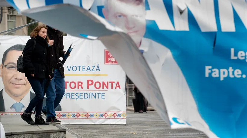 ULTIMUL SONDAJ de dinaintea turului 2. Câte voturi obțin Ponta și Iohannis