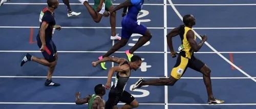 Istoria rescrisă în 9 secunde. Usain Bolt, al treilea aur olimpic consecutiv la 100 m