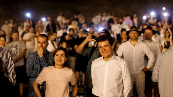 Vizita președintelui din Republica Moldova, în presa de peste Prut: „Nicușor Dan, servicii electorale pentru Maia Sandu”
